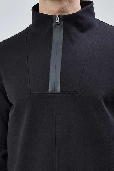 DOSXX Lost 1St Quality Combed Cotton Polyester Zippered Men's Sweatshirt