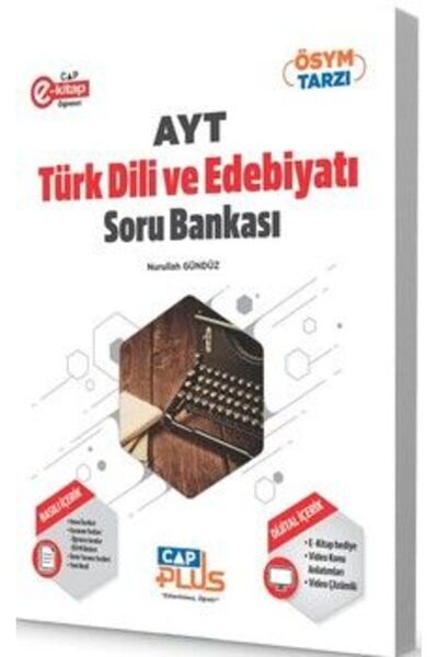 Çap Yayınları Çap Yayınları AYT Türk Dili ve Edebiyatı Plus Serisi Soru Bankası