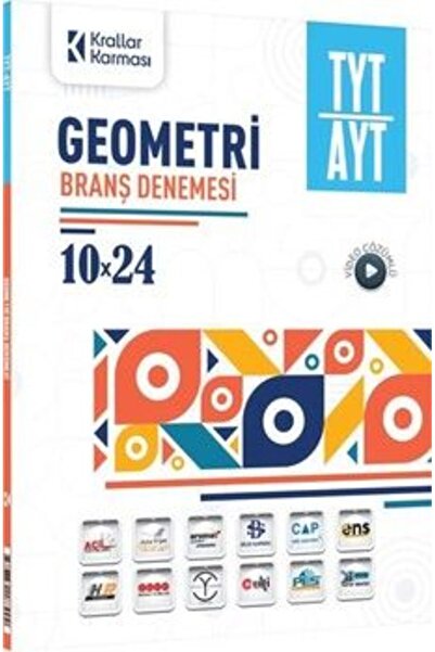 Krallar Karması Krallar Karması TYT AYT Geometri 10 x 24 Branş Denemesi