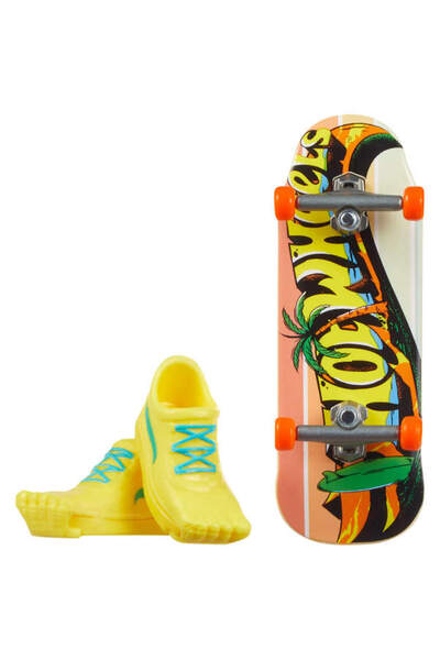 HOT WHEELS Skate Parmak Kaykay ve Ayakkabı On Vacation JGL96