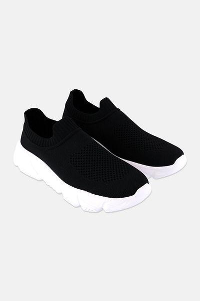 RBX Men Slip On Training Shoes, Black
