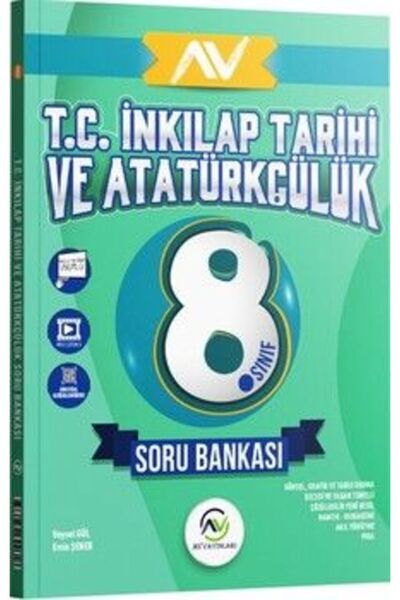 AV YAYINLARI Av Akıllı Versiyon Yayınları 8. Sınıf LGS T.C. İnkılap Tarihi ve...