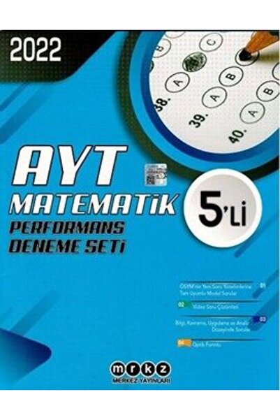 Merkez Yayınları Merkez Yayınları AYT Matematik Performans 5 li Deneme