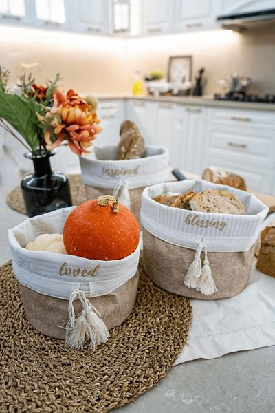 MR RZN STORE 03389 Model Lisinya - Round and Foldable Storage Organizer Box, Multi-Purpose and Felt Basket (mega)