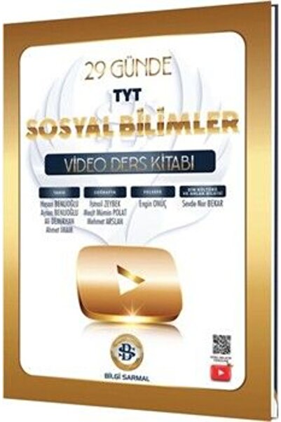 Bilgi Sarmal Yayınları Bilgi Sarmal TYT Sosyal Bilimler 29 Günde Video Ders K...