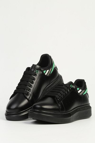 Benetton Men's Black Sneakers