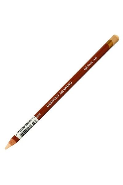 Derwent Light Sienna Oil Crayon Drawing (1610)