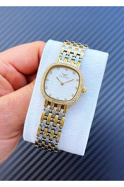 FERRO Two Colors Steel Cord Women Wrist Watch Asw123-I1895Fr