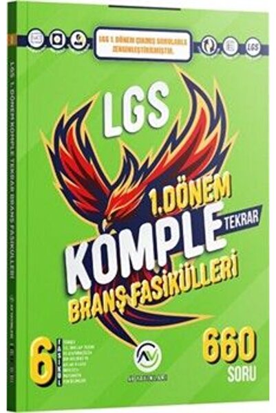 AV YAYINLARI 8. Sınıf LGS 1. Dönem Komple Branş Fasikülleri 2026
