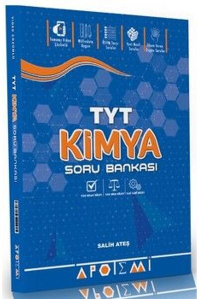 Apotemi Yayınları Apotemi YKS TYT Kimya Soru Bankası Video Çözümlü Apotemi Ya...