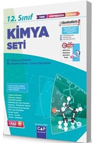 Çap Yayınları Çap Yayınları 12. Sınıf Kimya Anadolu Seti