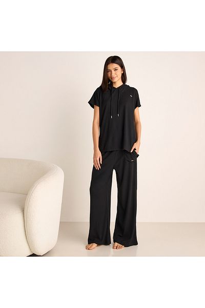 FAV Ribbed Hooded T-shirt and Pyjama Set