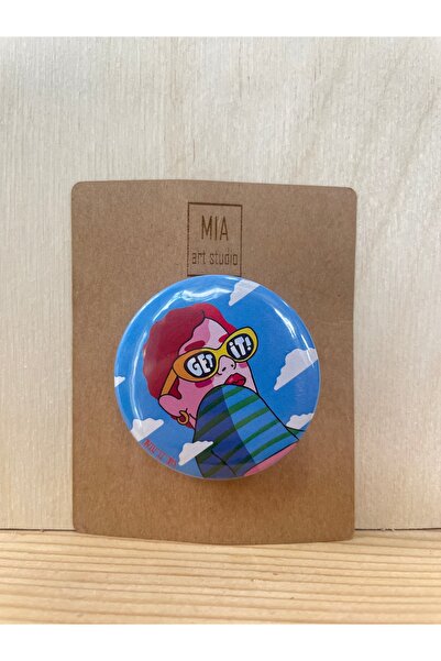 Button Metal Rozet