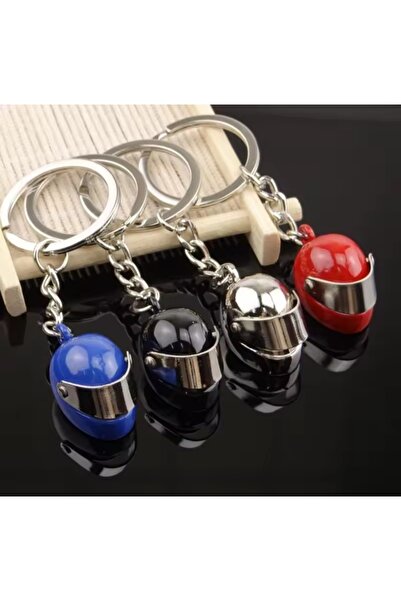 womi Motor / Motosiklet Hediyelik Metal Kask Anahtarlık (Rastgele 1 Renk Gönd...