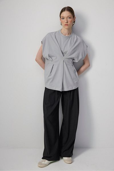 Touché Privé Short Sleeve T-Shirt with Pen Detail