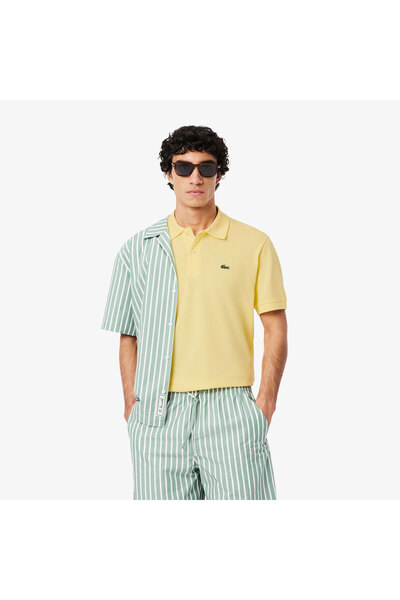 Lacoste L.12.12 Light Erkek Classic Fit Sarı Polo