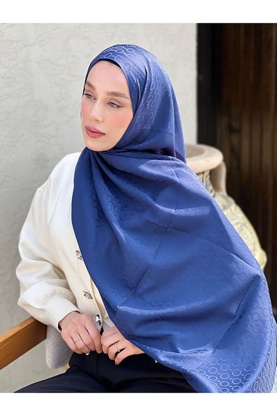 Modakaşmir Silky Jacquard Series Hale Pattern Shawl