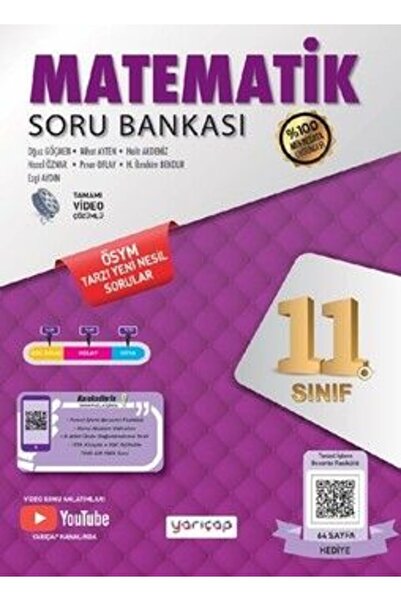 Yarıçap Yayınları YarıÇap Yayınları 11. Sınıf Matematik Soru Bankası