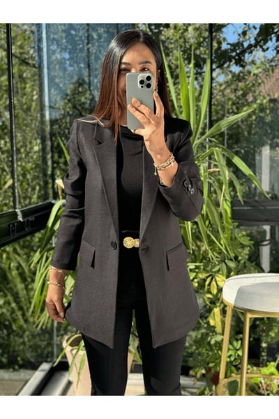 Lavanta Tekstil Μπουφάν Blazer με επένδυση από μαλλί εφέ