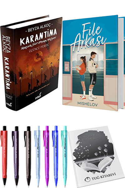 İndigo Kitap Karantina 3 Ciltli ve Düş Serisi 1: File Arkası Ciltli + Hediyeli