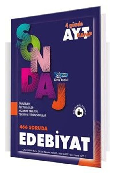 Yayın Denizi Yayınları Yayın Denizi AYT Türk Dili ve Edebiyatı Pro 466 Soruda...