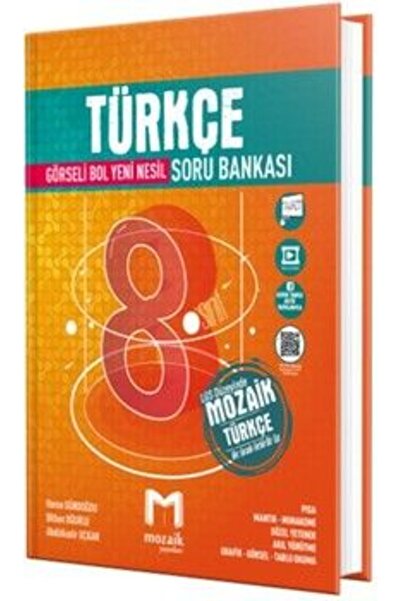 Mozaik Yayınları Mozaik Yayınları 8. Sınıf Türkçe Soru Bankası