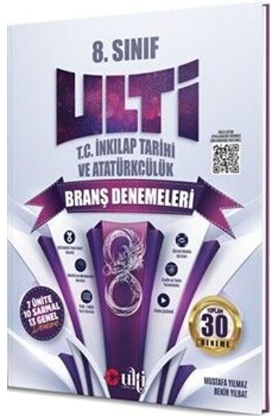 Bes Yayınları Ulti Yayınları 8. Sınıf T.C. İnkılap Tarihi ve Atatürkçülük Den...