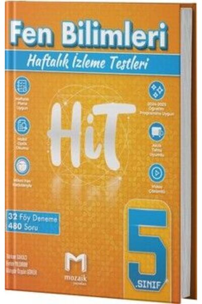 Mozaik Yayınları Mozaik Yayınları 5. Sınıf Fen Bilimleri HİT 32 Deneme