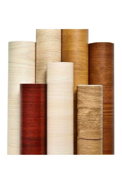 Primo Plus Wood Grain Design Wallpaper Brown