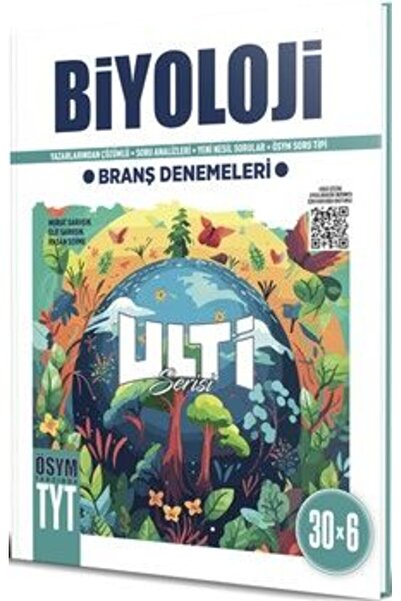 Bes Yayınları Ulti Yayınları TYT Deneme Biyoloji Branş Denemeleri