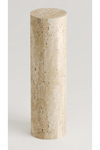 MIARIK DESIGN Ivy-Mermer I Model Camlı Yan Sehpa