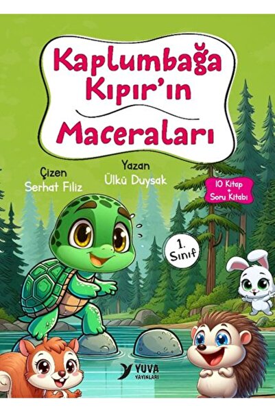 Yuva Yayınları Kaplumbağa Kıpırın Maceraları 1 Sınıf