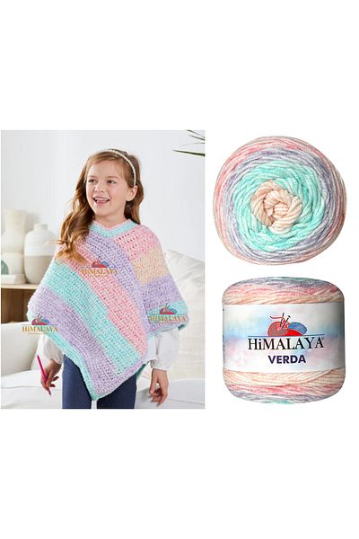 Himalaya Verda Colorful Acrylic Knitting Yarn