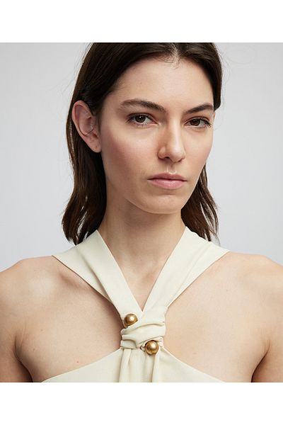 İpekyol Blouse with metal accessories