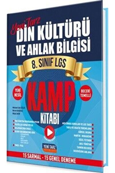Yeni Tarz Yayınları Yeni Tarz 8. Sınıf LGS Din Kültürü ve Ahlak Bilgisi Kamp ...