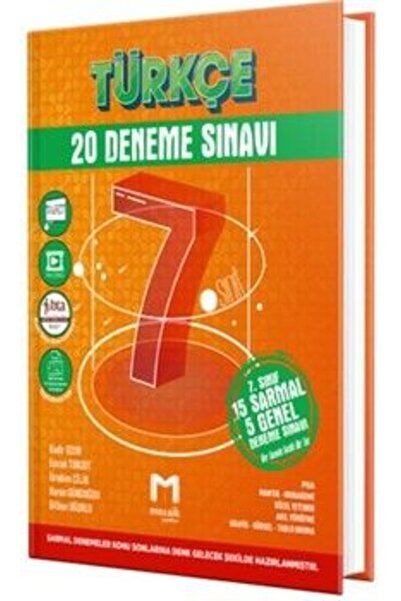 Mozaik Yayınları Mozaik Yayınları 7. Sınıf Türkçe 20 li Deneme