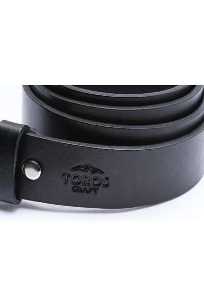 Toros Craft Premium 100% Genuine Vegetable Durable Leather Belt, Cast Buckle, Fully Handmade Does Not Break Does Not Crack