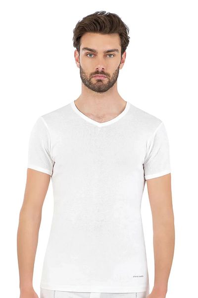 Pierre Cardin Men's 2-Pack V-Neck Undershirt T-Shirt- 100%
