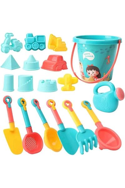 COOYA Kids Beach Sand Toys Set,Multifunctional Castle Toys,Great Summer Beach Toys for kids to Play.