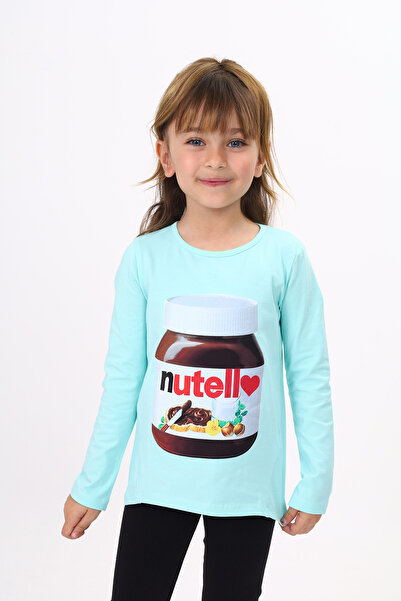 Toontoy Girl's Nutella Printed T-Shirt