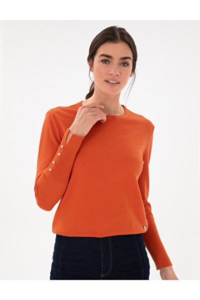 Pierre Cardin Tile Slim Fit Basic Sweater 50290566 -Vr031