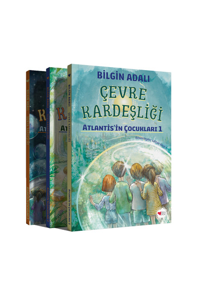 Can Çocuk Bilgin Adalı - Atlantis'in Çocukları Seti (1-2-3)