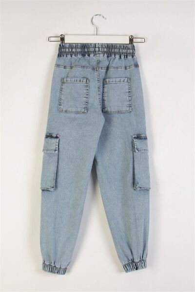 Dmb Blue Girl's Cargo Pants