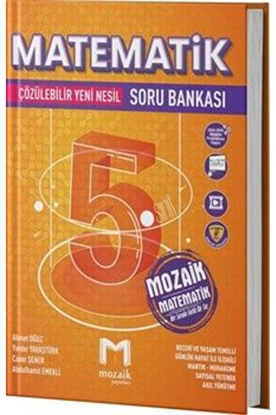 Mozaik Yayınları Mozaik Yayınları 5. Sınıf Matematik Soru Bankası