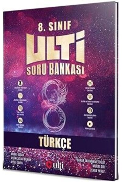 Bes Yayınları Ulti Yayınları 8. Sınıf LGS Türkçe Soru Bankası