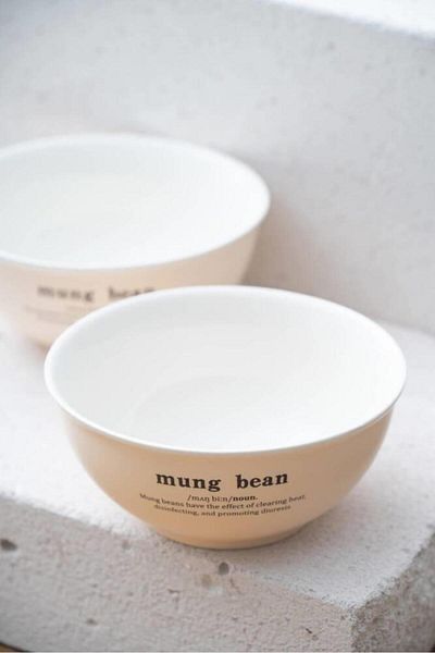 ACAR Blush Mung Bean 2 Bowl 16.5cm