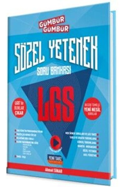 Yeni Tarz Yayınları 8.sınıf Yeni Tarz S.b. Sözel Yetenek 2024-2025