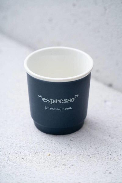 ACAR Blush Dark Blue Single Coffee Cup 90ml
