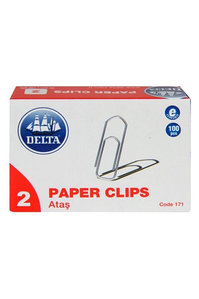 Temel Delta Paper Clip / 100Pcs