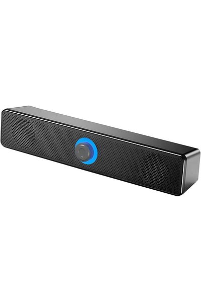 COOYA Laptop Speakers,Audio System,  Sound Bar,volume knob, Bluetooth Link, Subwoofer Stereo Sound